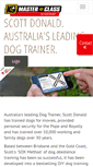 Mobile Screenshot of k9masterclass.us